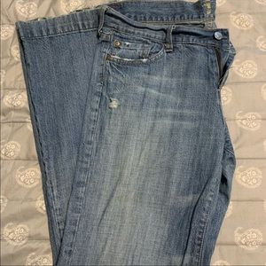 7 For All Mankind Light-wash Dojo